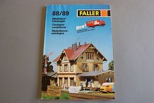 X024 FALLER Train catalogue car system Ho N Z 1988 89 222 pages 29,7*21,3 cm F