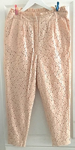 Pantalon chino paper - , rose