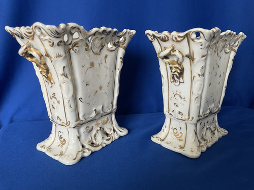 Paire vases anciens - de,
