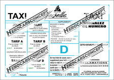 license vitre Marseille 406 TAXI 2