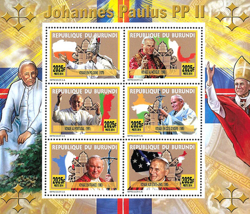Stamps burundi 2014 perf - 2014,