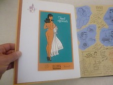 BERTHET PIN UP 3 EO + EX LIBRIS ESPACE BD  TL 375 EX NUMEROTE ET SIGNE + TAMPON