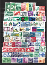 80 TIMBRES ETATS UNIS côte interessante