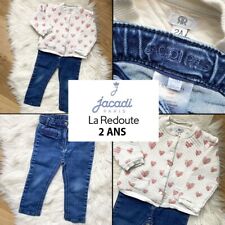 Ensemble jean JACADI et veste matelassée LA REDOUTE 2 ans