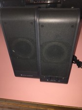 Altec Lansing Alimenté Système Audio Haut-Parleurs VS2220, Testé Marche Super