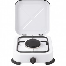 CUISINIÈRE GAZ 1 FEU AVEC COUVERCLE - 1,5 KW 