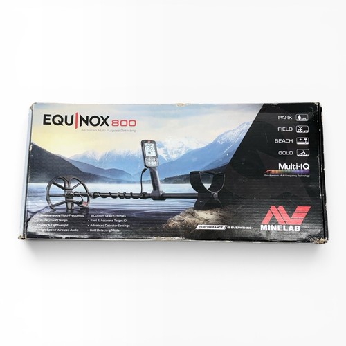 Minelab equinox 800 metal - minelab,