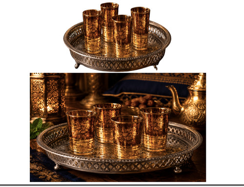 Lot verres thé - thé, oriental