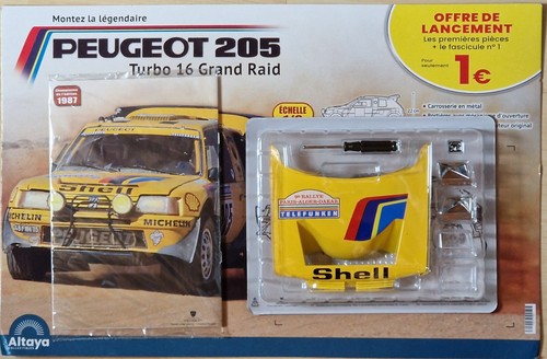 Altaya peugeot 205 - -, 1/8