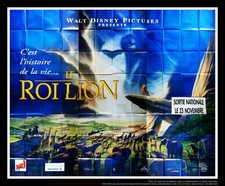 THE LION KING ? Disney Huge French Billboard Vintage Movie Poster Original 1994