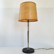 LAMPE DE TABLE VINTAGE MAISON ARLUS 1950 LAITON & ACIER 50S 1950S ROCKABILLY