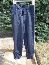 Pantalon  intervention - Toile bleu marine
