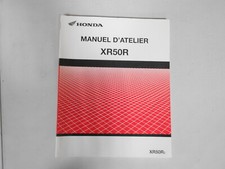 MANUEL D'ATELIER XR50R XR 50R