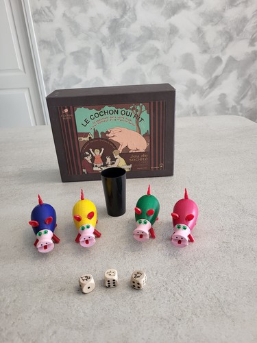Jeu cochons qui rient - cochons,