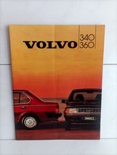 Catalogue Volvo 340/360 1984