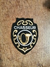 Insigne Tissu patch écusson Chasseur Alpin Cor de chasse 