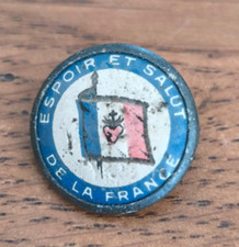 Insigne Broche Espoir et Salut de la France     /H65