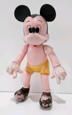 Ancien Jouet  Mickey Mouse walt Disney En Plastique Figurine  Vélo Tricycle.....