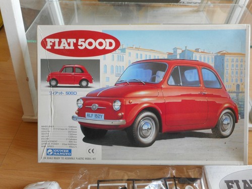 Maquette kit gunze sangyo - sangyo, fiat