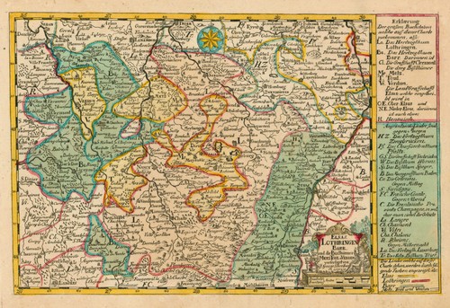 Elsass lothringen carte - elsass,