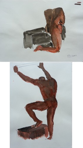 Composition erotique - erotique, nu