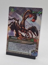 Carte Panini Fantasy Riders - FR - Scorpion géant  N°342  - Platine