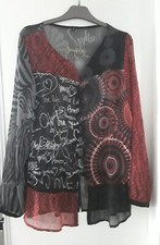 DESIGUAL_Superbe chemisier long léger_Tbe