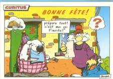 DUPA   carte postale BD  CUBITUS   état TOP Ed. 36 BIS . 1995