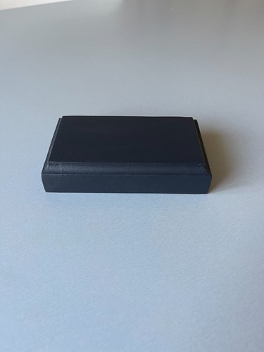 Socle bois peint noir - socle,