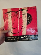 RARE JAZZ 25 CM MAX ROACH & CLIFFORD BROWN IN CONCERT GENE NORMAN VOGUE OG FR EX