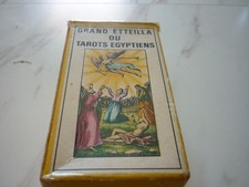 Jeu de Tarot "Tarots Égyptiens" Grand Etteilla - BP Grimaud, Complet, Bon État