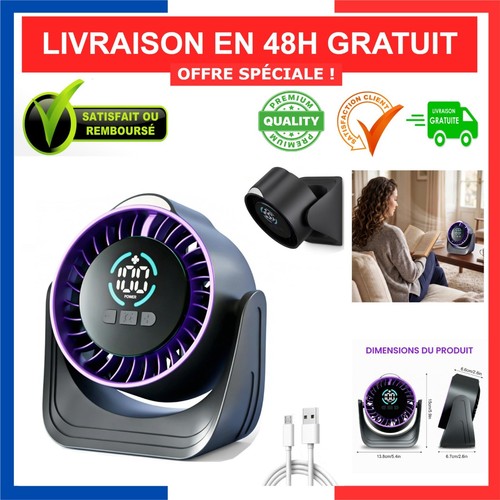 Ventilateur bureau colexy - ventilateur,