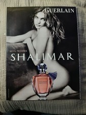 Publicité papier Parfum. Perfume Ad Guerlain Shalimar parfum initial de 2011