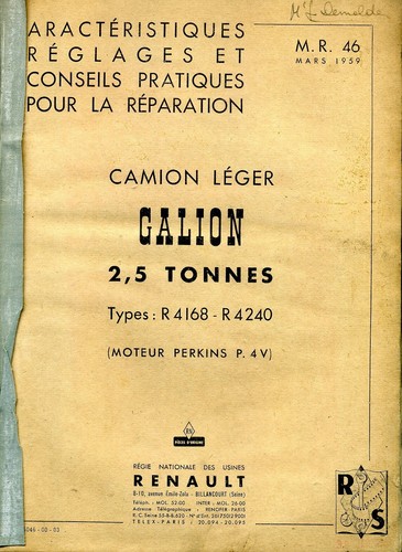Camion renault galion - camion,