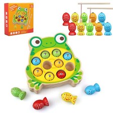 Jouets en Bois Jeu de Pêche