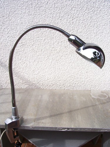 Lampe vintage jumeau - jumeau, chrome