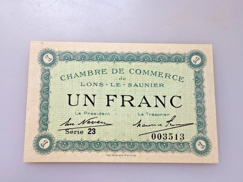 Superbe billet nécessité - billet, de