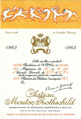 Etiquette château mouton - etiquette,