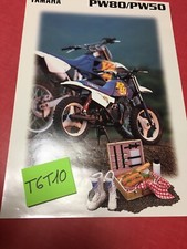Yamaha PW50 PW80 Peewee 1996 PW 50 80 brochure catalogue prospectus