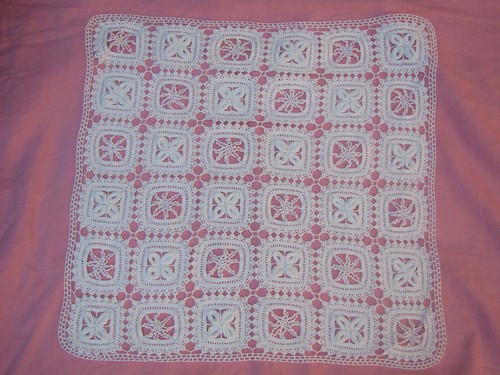 Napperon ancien crochet art - ancien, d'art