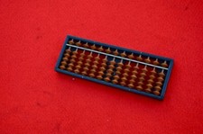 Ancien boulier japonais en bois Soroban 13 rangs, 1x5 perles Japon