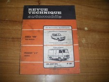  REVUE TECHNIQUE RTA PEUGEOT J 7 moteur essence