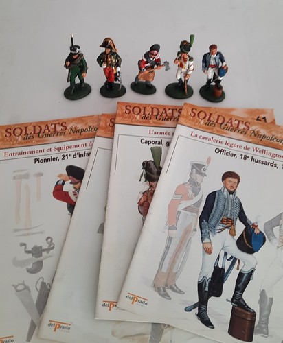 Lot soldats en plomb - de,
