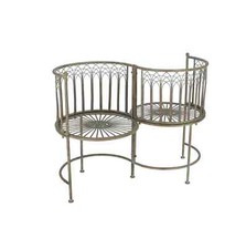 Banc À Deux Places En Fer