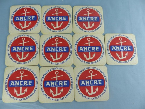 Lot sous bock - lot, ancre