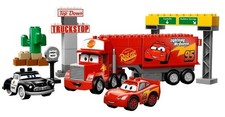 Lego Duplo Disney Car's 5816 le gros camion Mack's, Mc Queen et sheriff  complet
