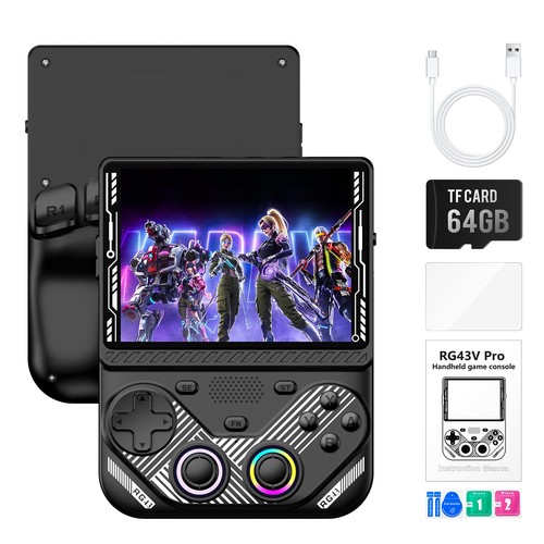 Rg43v pro retro handheld game - rg43v,