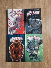 Lot BD intégrale Wolf-man 1 à 4 comics Robert Kirkman VF Glénat tous en EO