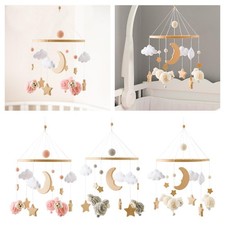Mobile de berceau de bébé, pendentif artisanal, jouet cloche de lit pour