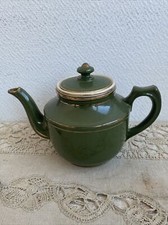Ancienne Théière Verte Deco